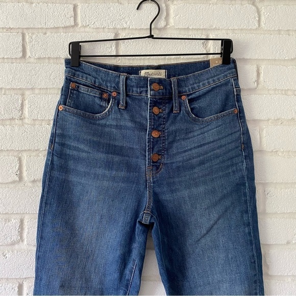 Madewell The Perfect Vintage Crop Jeans in Barnsdale Wash Women’s Size 27 - Picture 3 of 12